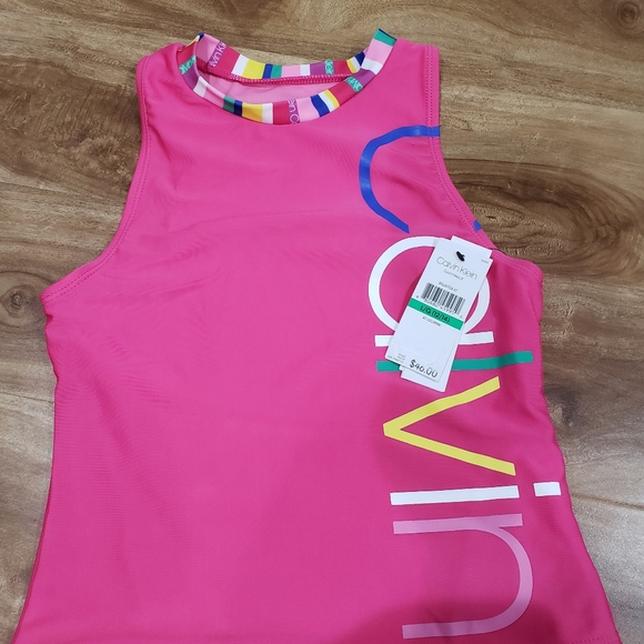 Calvin Klein 2-pc. Swimsuit for girls size L 12-14 - Picture 2 of 3